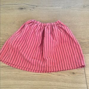 Filly & friends coral Pink Striped girls Skirt 4